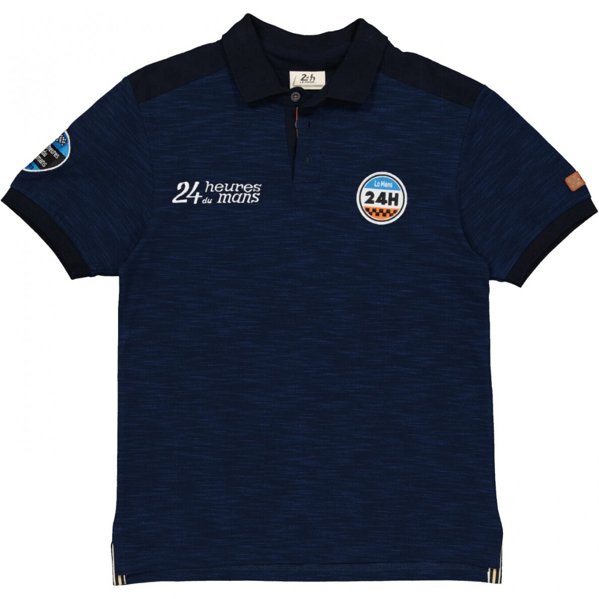 24H DU MANS Legend Blue polo marškinėliai vyrams