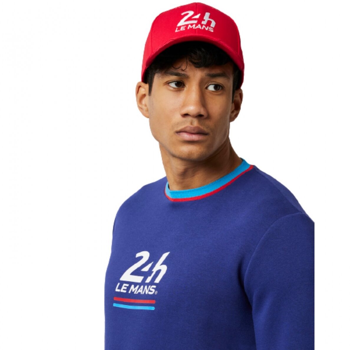 24H DU MANS mėlynas logotipu puoštas vyriškas megztinis 5 24H DU MANS mėlynas logotipu puoštas vyriškas megztinis 5