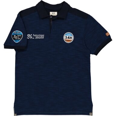 24H DU MANS Legend Blue polo marškinėliai vyrams