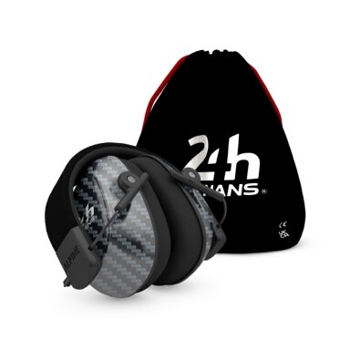 24H LE MANS Anti-Noise ausinės juodos