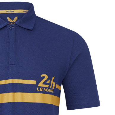 Castore Centenary Blue 24H DU MANS polo marškinėliai vyrams 3 Castore Centenary Blue 24H DU MANS polo marškinėliai vyrams 3