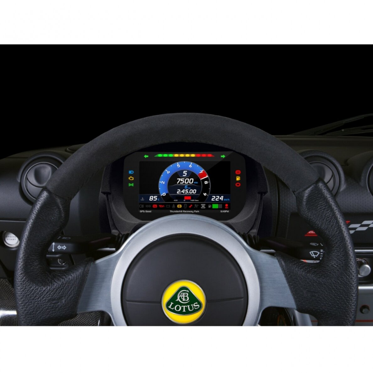 AIM MX2E skaitmeninis prietaisų skydelis „Lotus“ automobiliams (2011–2019 m.) 4
