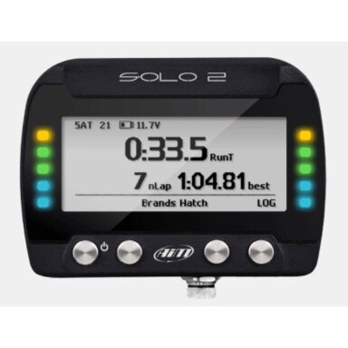 AIM Solo 2 GPS ratų laikmatis 4 GB atminties ir įkraunama ličio baterija