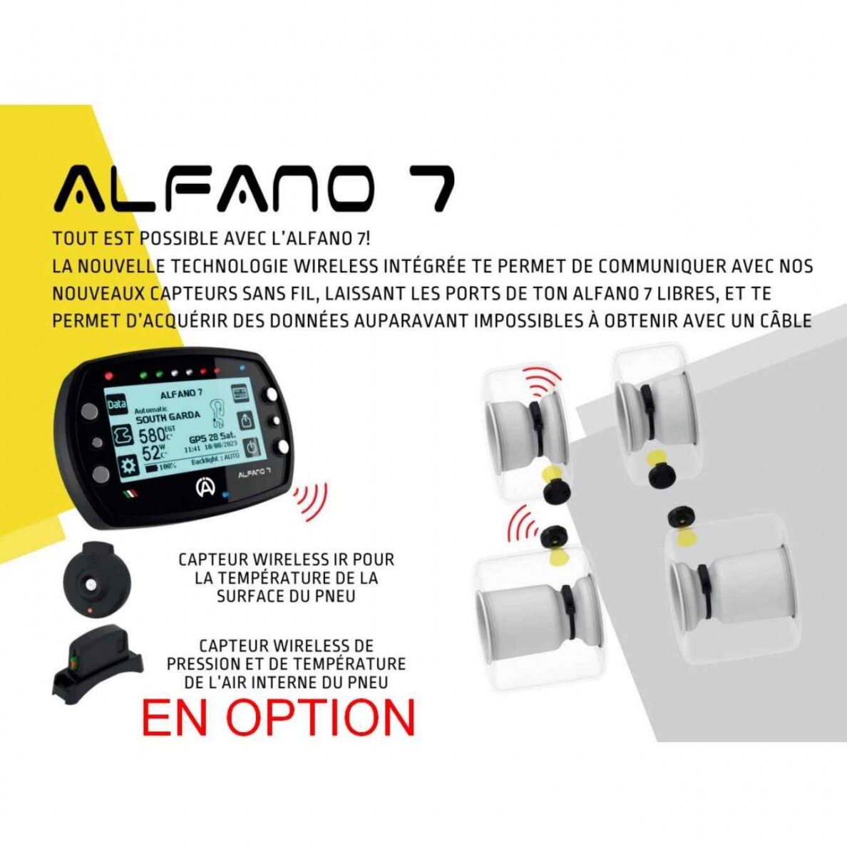 ALFANO 7 1T + vandens temperatūros jutiklis + 135 cm prailginimo kabelis (PACK1) ALF1075PACK1 2