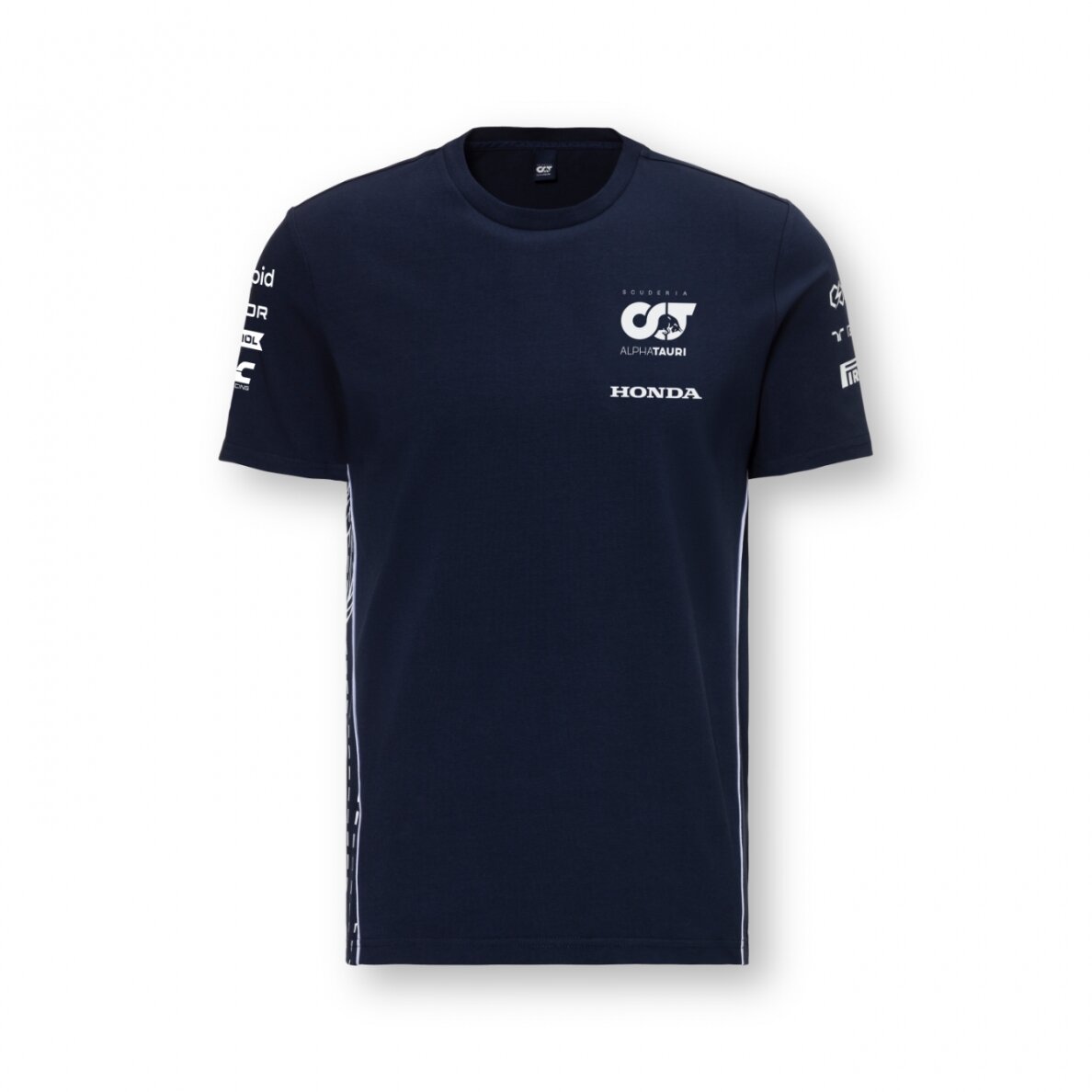 ALPHA TAURI Team F1 mėlyna marškinėliai vyrams ALPHA TAURI Team F1 mėlyna marškinėliai vyrams
