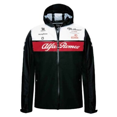 ALFA ROMEO TEAM Juoda vyriška striukė