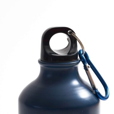 800 ml mėlynas aliuminis vandens butelis