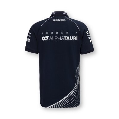 ALPHA TAURI Team F1 mėlyna polo marškinėliai vyrams