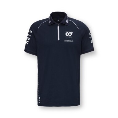 ALPHA TAURI Team F1 mėlyna polo marškinėliai vyrams
