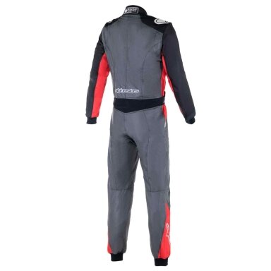 ALPINESTARS ATOM FIA 8856 2018 Antracito raudonos spalvos kostiumas