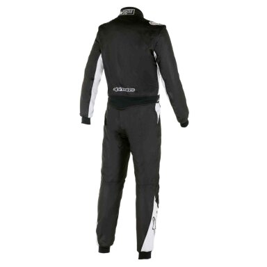 ALPINESTARS ATOM FIA 8856 2018 Juodas sidabrinis kostiumas