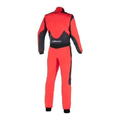 ALPINESTARS GP PRO COMP V2 FIA 8856 2018 asfalto raudonumo baltas juodas kostiumas