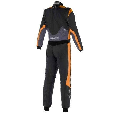 ALPINESTARS GP PRO COMP V2 FIA 8856 2018 Juoda Pilka Oranžinė Kombinezonas