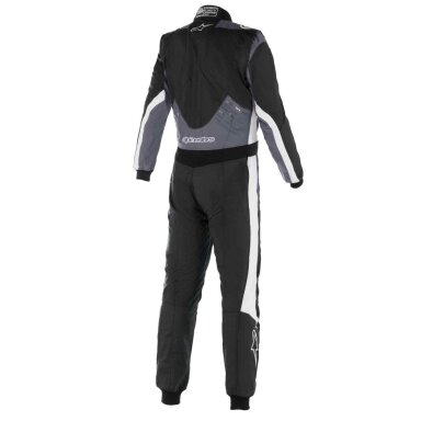 ALPINESTARS GP PRO COMP V2 FIA 8856 2018 Juodas pilkas kostiumas