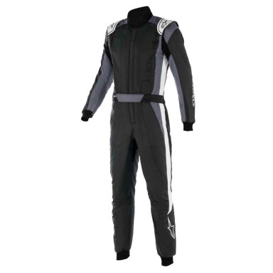 ALPINESTARS GP PRO COMP V2 FIA 8856 2018 Juodas pilkas kostiumas
