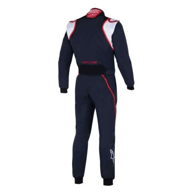 ALPINESTARS GP RACE V2 FIA 8856 2018 kostiumas juodas baltas raudonas