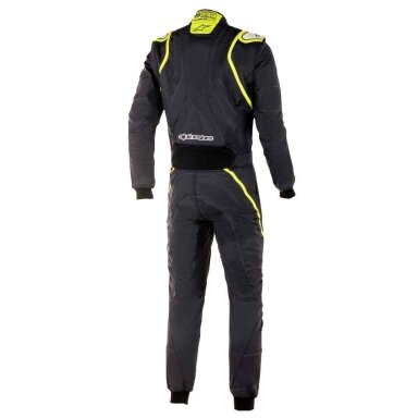 ALPINESTARS GP RACE V2 FIA 8856 2018 Juoda geltona kombinezonas