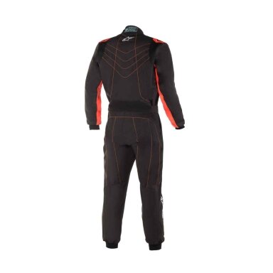 ALPINESTARS KMX 9 V3 FIA 8877 2022 Juodas raudonas kartingo kostiumas