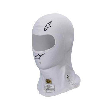 ALPINESTARS ZX EVO V3 FIA 8856 2018 SFI balta kaukė