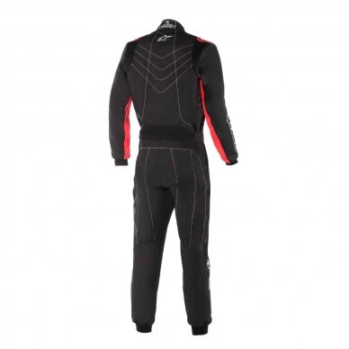 ALPINESTARS KMX 9 V3 FIA 8877 2022 Juodas raudonas kartingo kostiumas 1 ALPINESTARS KMX 9 V3 FIA 8877 2022 Juodas raudonas kartingo kostiumas 1