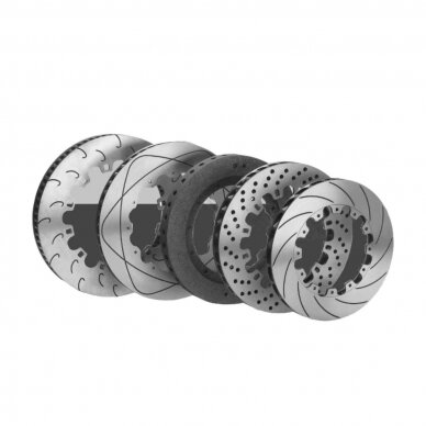 AP RACING CP2866-179P265X10 simetriškas tvirtas stabdžių diskas