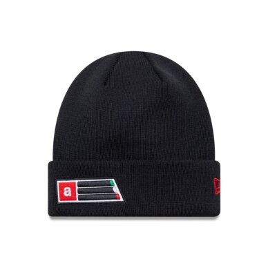 Aprilia NEW ERA Polyana Cuff Black Beanie Aprilia NEW ERA Polyana Cuff Black Beanie