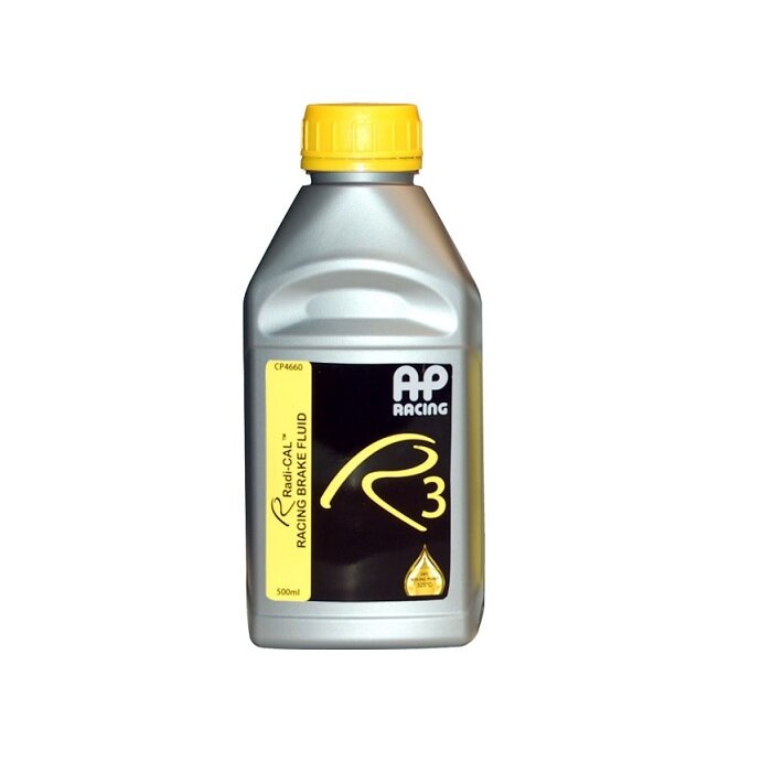 AP RACING RADI CAL R3 DOT4 nesimaišantis stabdžių skystis 500 ml AP RACING RADI CAL R3 DOT4 nesimaišantis stabdžių skystis 500 ml