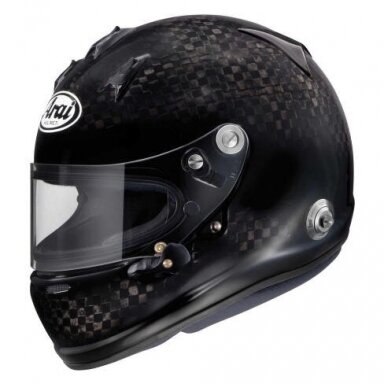 ARAI GP6 RC Carbon Black FIA 8860 uždaras šalmas M dydžio
