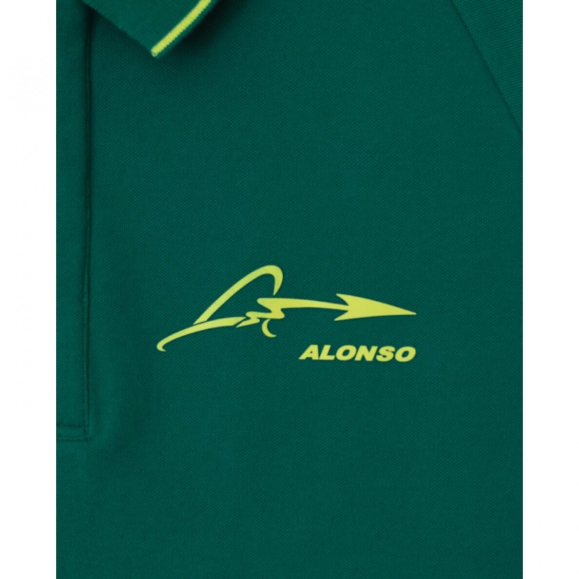 ASTON MARTIN Fernando Alonso KIMOA žalia polo marškinėliai vyrams 3 ASTON MARTIN Fernando Alonso KIMOA žalia polo marškinėliai vyrams 3