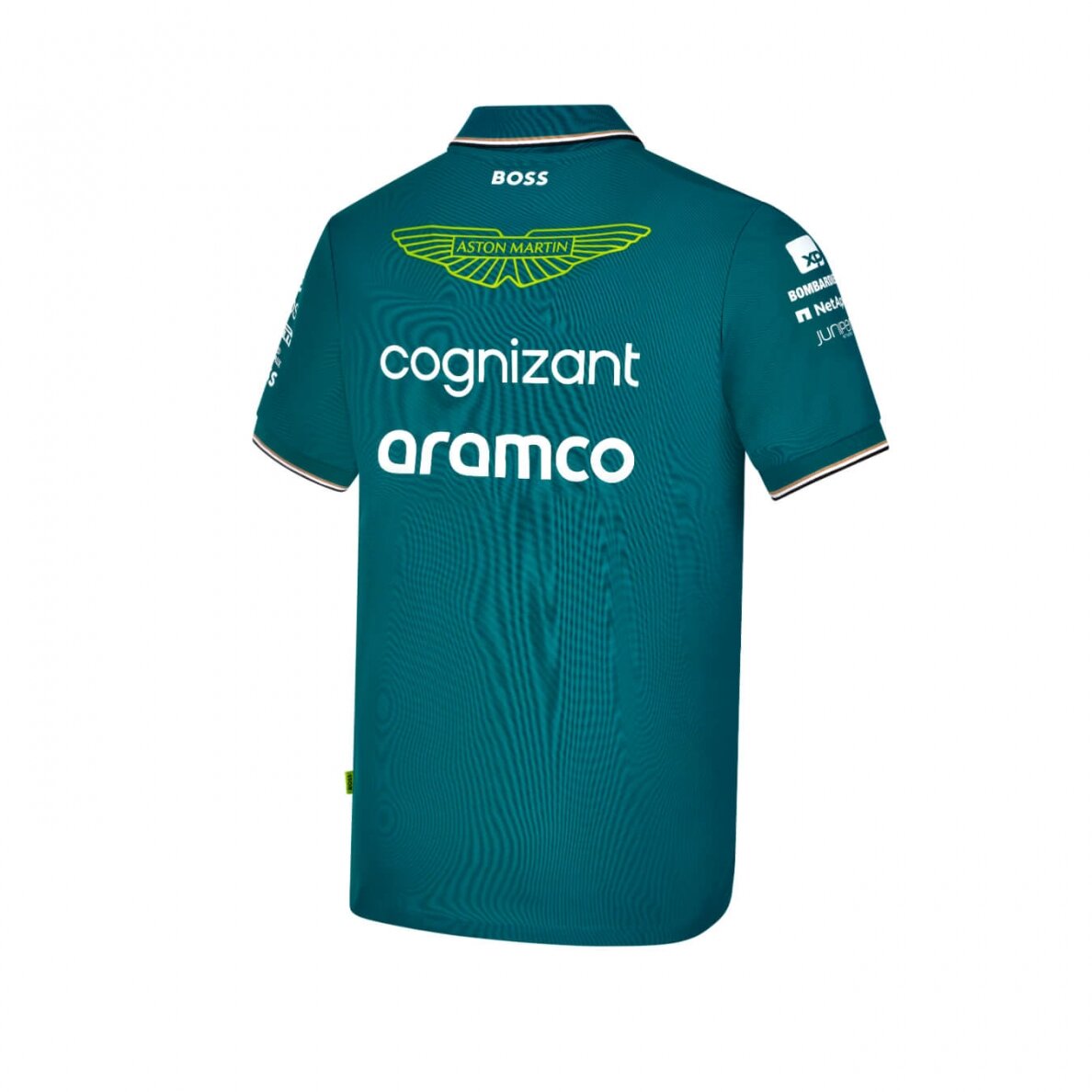 ASTON MARTIN Team F1 Žali polo marškinėliai vyrams 1
