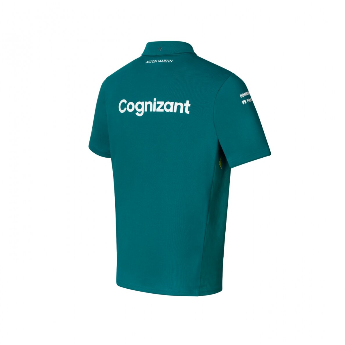 ASTON MARTIN Team žalios spalvos vyriškas polo marškinėlis 1