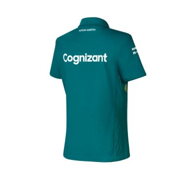 ASTON MARTIN Team moteriškas polo marškinėlis, žalias