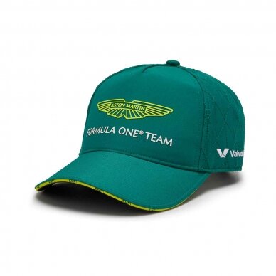 ASTON MARTIN komandos žalia kepurė vaikams ASM24_CAE_TEA ASTON MARTIN komandos žalia kepurė vaikams ASM24_CAE_TEA
