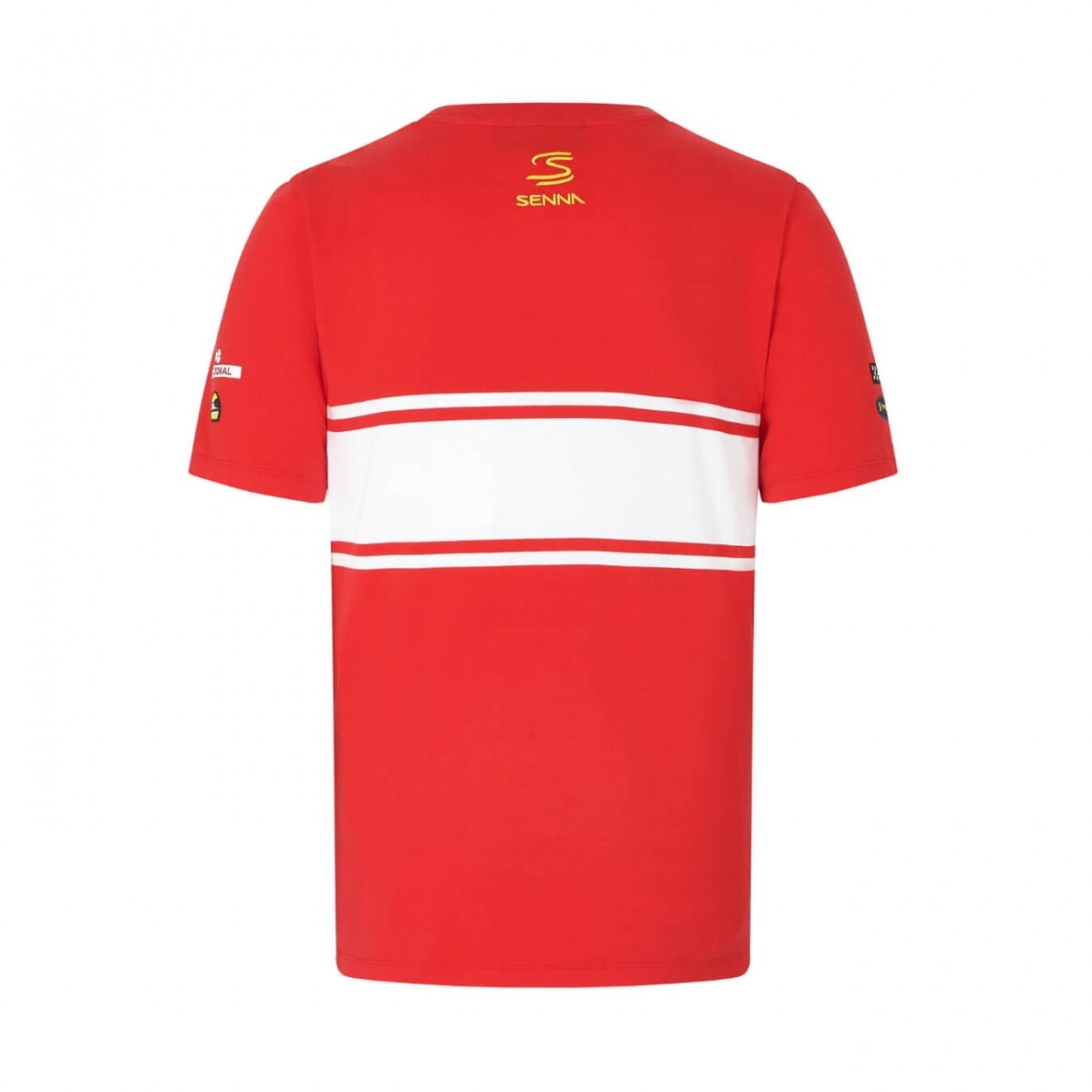 AYRTON SENNA Legacy raudona marškinėliai vyrams SEN24_TSH_LEG 1