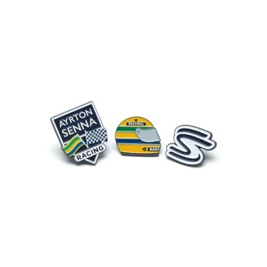 AYRTON SENNA Smeigtukai 3 vnt. SEN24_PIN_FAN