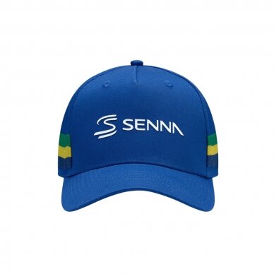 AYRTON SENNA Blue Stripe Cap SEN24_CAS_STB 3