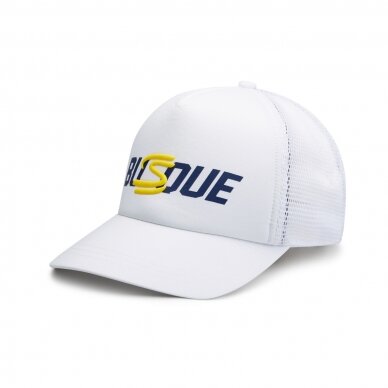 AYRTON SENNA Fanwear kepurė, balta, Busque