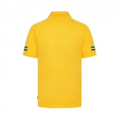 AYRTON SENNA juostuotas geltonas polo marškinėlis vyrams SEN24_PLH_STR 1 AYRTON SENNA juostuotas geltonas polo marškinėlis vyrams SEN24_PLH_STR 1
