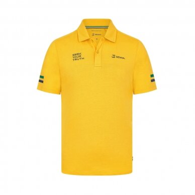 AYRTON SENNA juostuotas geltonas polo marškinėlis vyrams SEN24_PLH_STR AYRTON SENNA juostuotas geltonas polo marškinėlis vyrams SEN24_PLH_STR