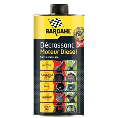 BARDAHL 5-in-1 dyzelinio kuro valiklis 1 l