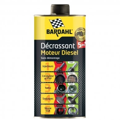 BARDAHL 5-in-1 dyzelinio kuro valiklis 1 l BARDAHL 5-in-1 dyzelinio kuro valiklis 1 l