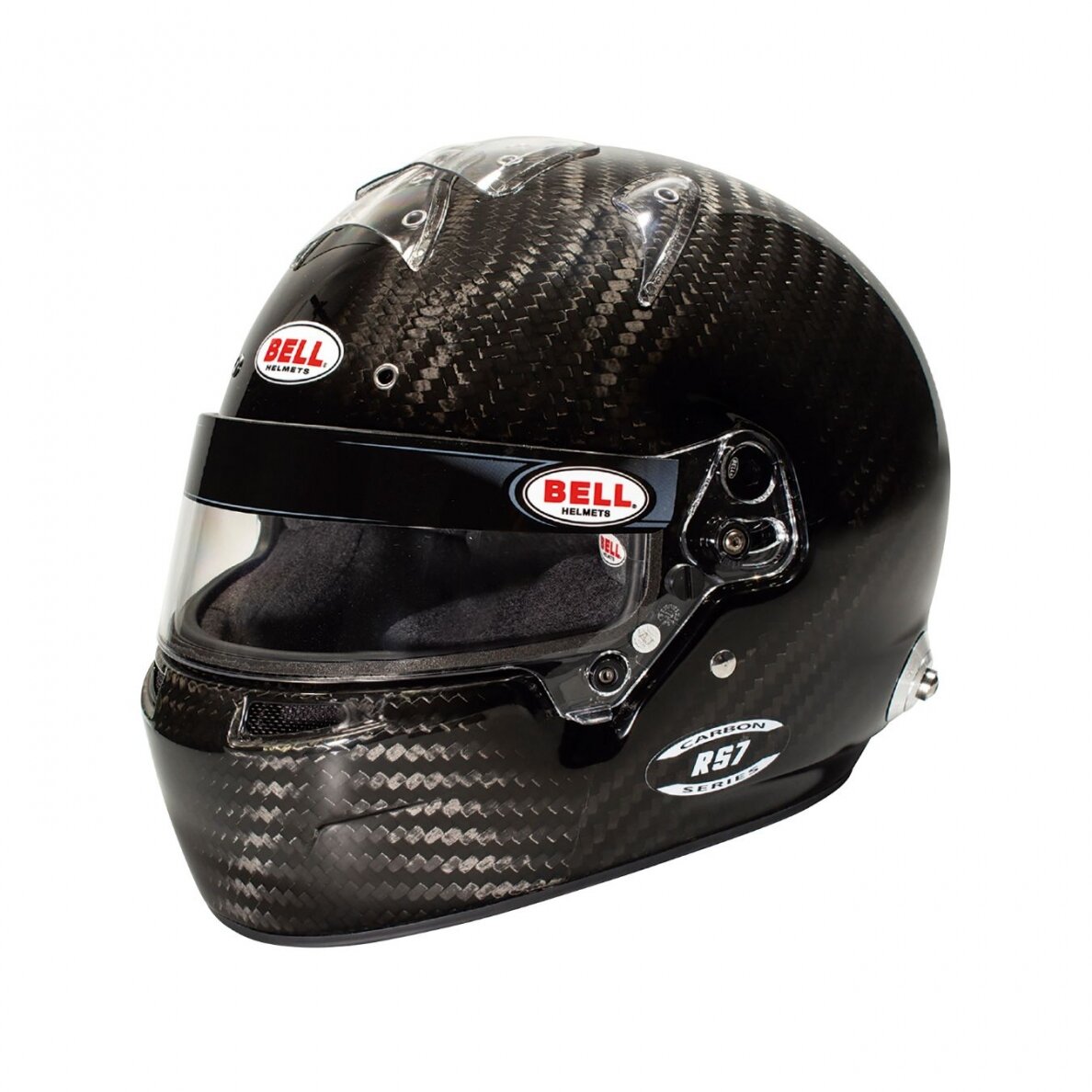 BELL RS7 anglies pluošto integralinis šalmas (HANS) FIA 8859-2015 / SA2020