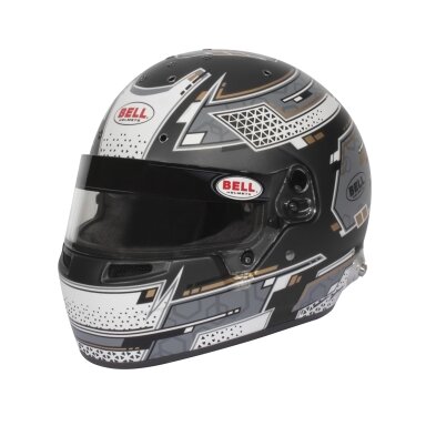 „Bell RS7 Full Helmet“ (Hansas) Stamina Gray Fia 8859-2015 / Snell SA2020