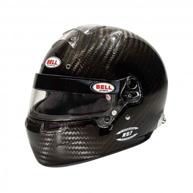 BELL RS7 FIA 8859 2024 SA2020 Hans Carbone pilno veido šalmas BELL RS7 FIA 8859 2024 SA2020 Hans Carbone pilno veido šalmas