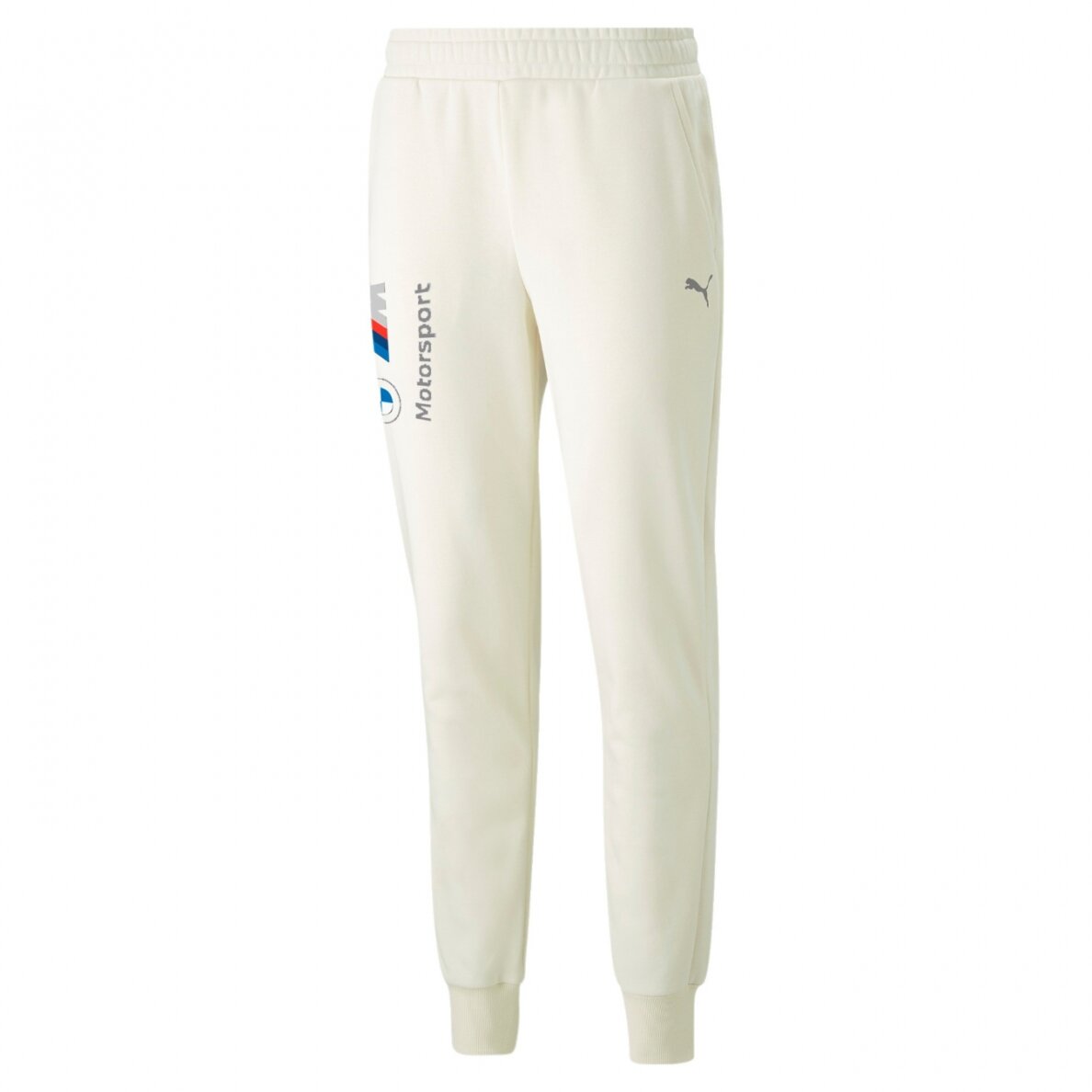 BMW MOTORSPORT Puma Essential baltos kelnės vyrams BMW MOTORSPORT Puma Essential baltos kelnės vyrams