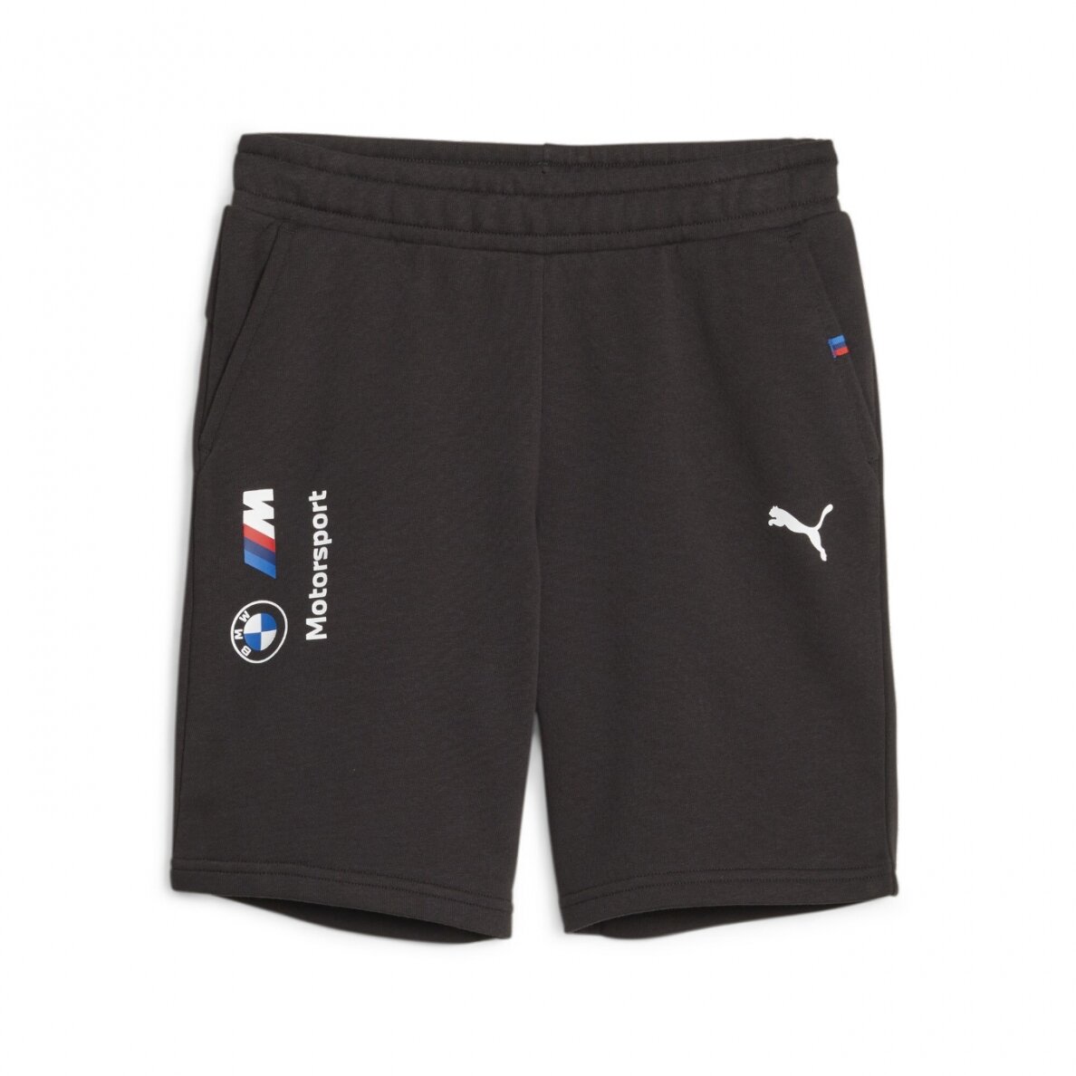 BMW MOTORSPORT PUMA Essential juodos spalvos šortai vaikams PUM24_PAE_MMS BMW MOTORSPORT PUMA Essential juodos spalvos šortai vaikams PUM24_PAE_MMS