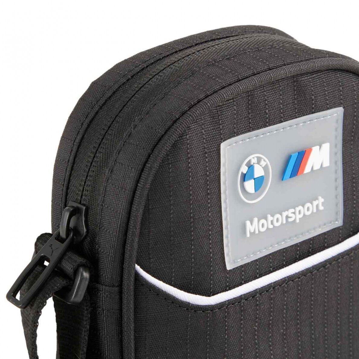 BMW MOTORSPORT Puma mažas juodas krepšys per petį PUM24_SAC_PET 2 BMW MOTORSPORT Puma mažas juodas krepšys per petį PUM24_SAC_PET 2