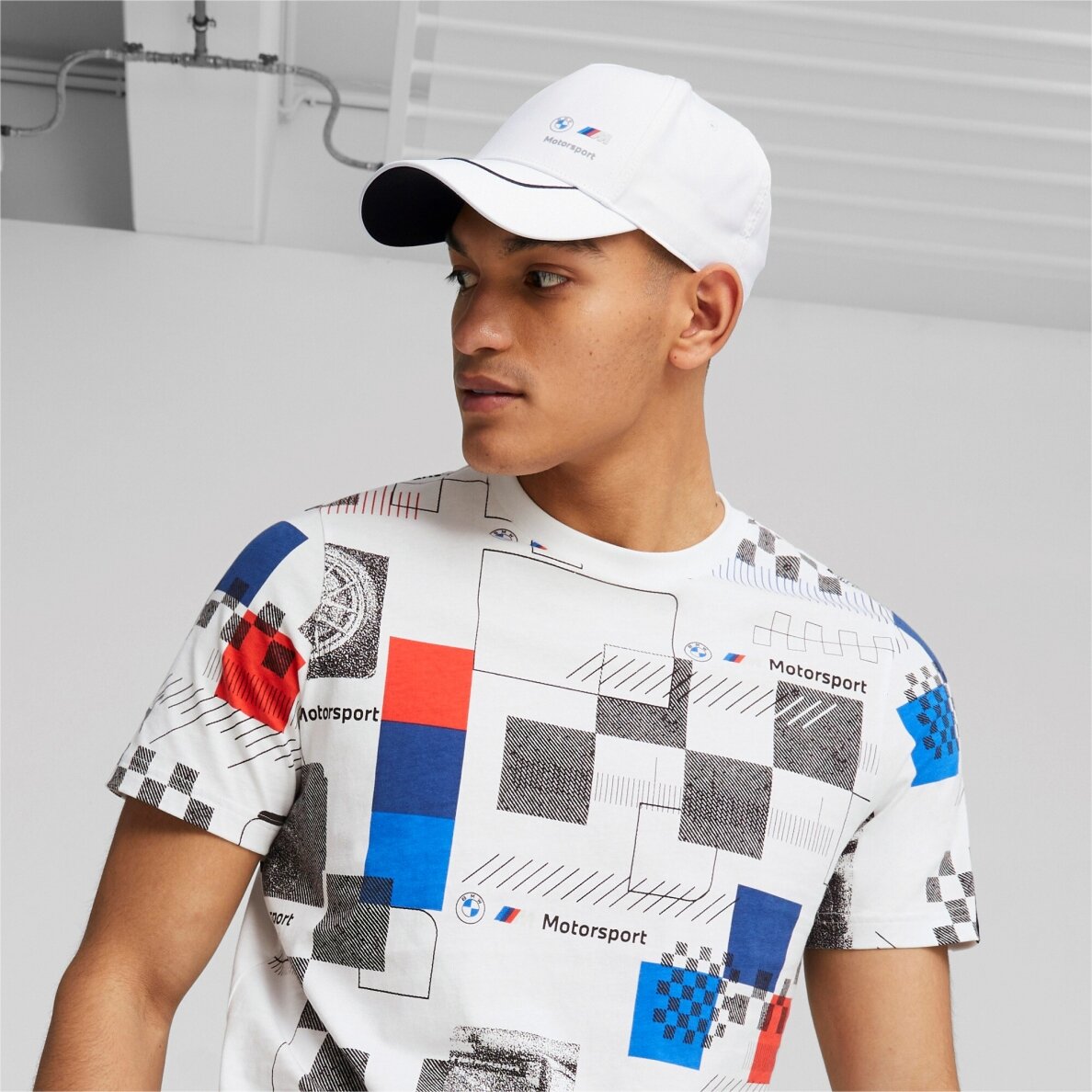 BMW MOTORSPORT PUMA MMS balta kepurė 2
