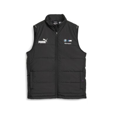 BMW MOTORSPORT PUMA MMS juoda liemenė vyrams be rankovių