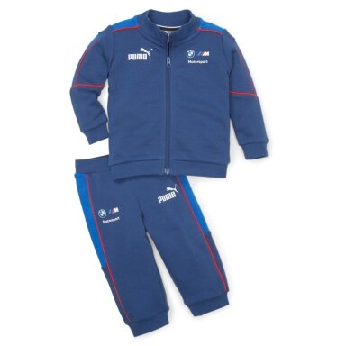 BMW MOTORSPORT Puma Track striukė ir kelnės mėlynos spalvos vaikams